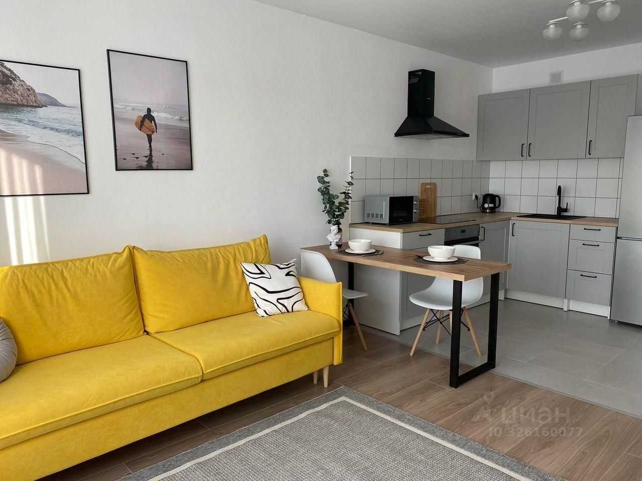 1-комнатная квартира, 40 м² — фотография 3