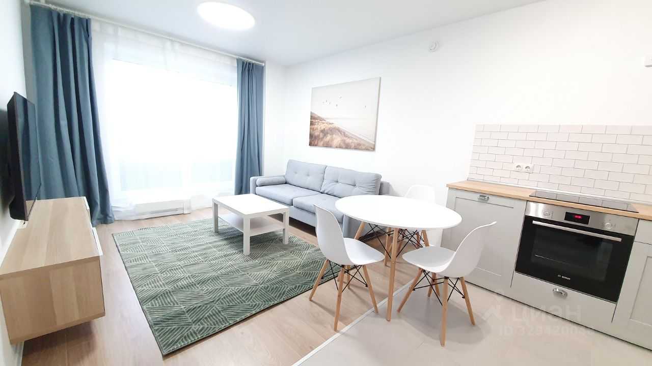 1-комнатная квартира, 39 м²