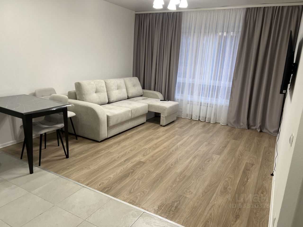 1-комнатная квартира, 40,7 м²