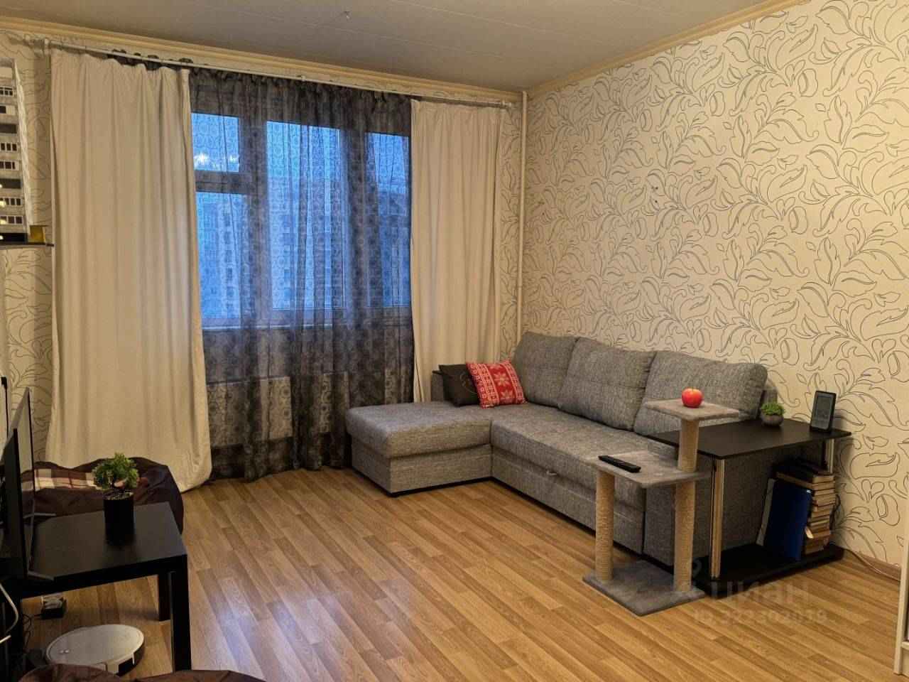 1-комнатная квартира, 40 м²