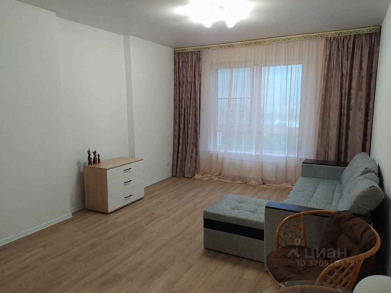 1-комнатная квартира, 43 м² — фотография 2