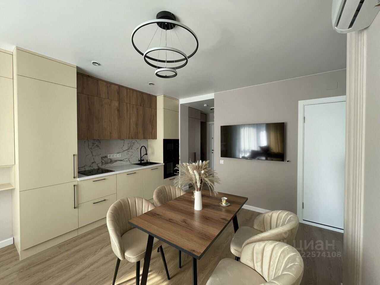 3-комнатная квартира, 55 м²