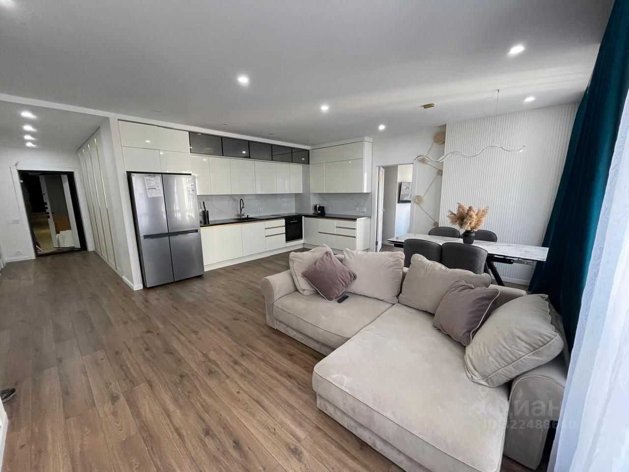 3-комнатная квартира, 82 м²