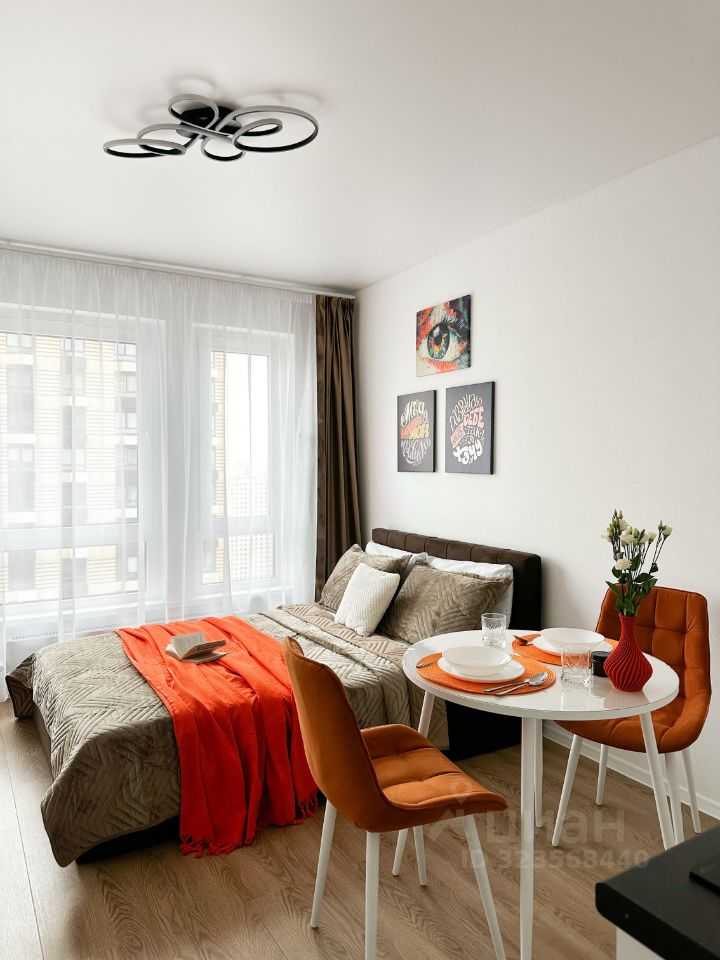 1-комнатная квартира, 19,7 м²