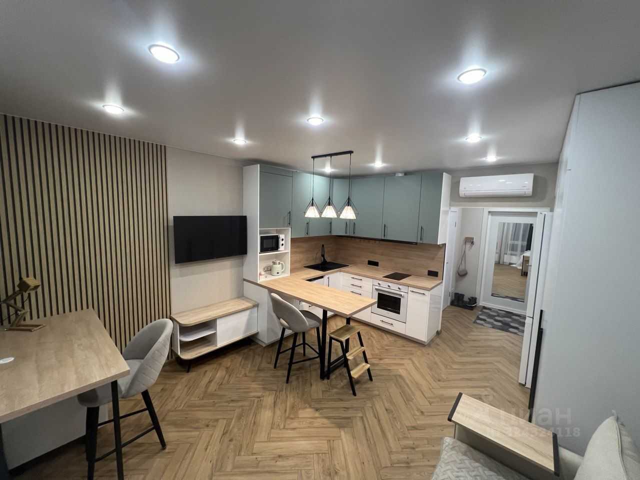 1-комнатная квартира, 27 м²