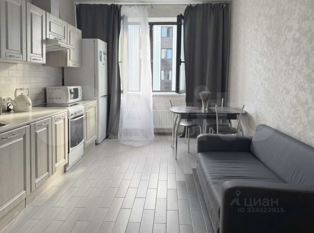 1-комнатная квартира, 42 м² — фотография 2