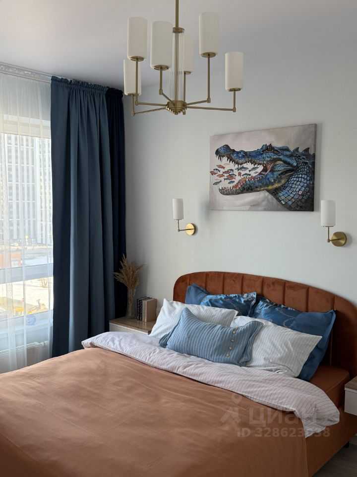 1-комнатная квартира, 38,4 м²