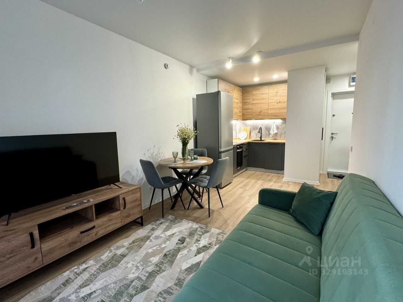 1-комнатная квартира, 35 м² — фотография 2