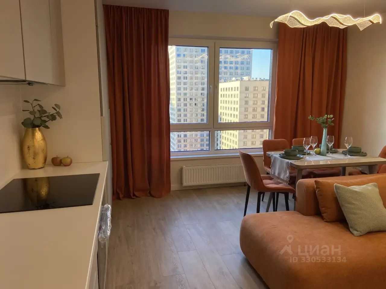2-комнатная квартира, 58,3 м² — фотография 3