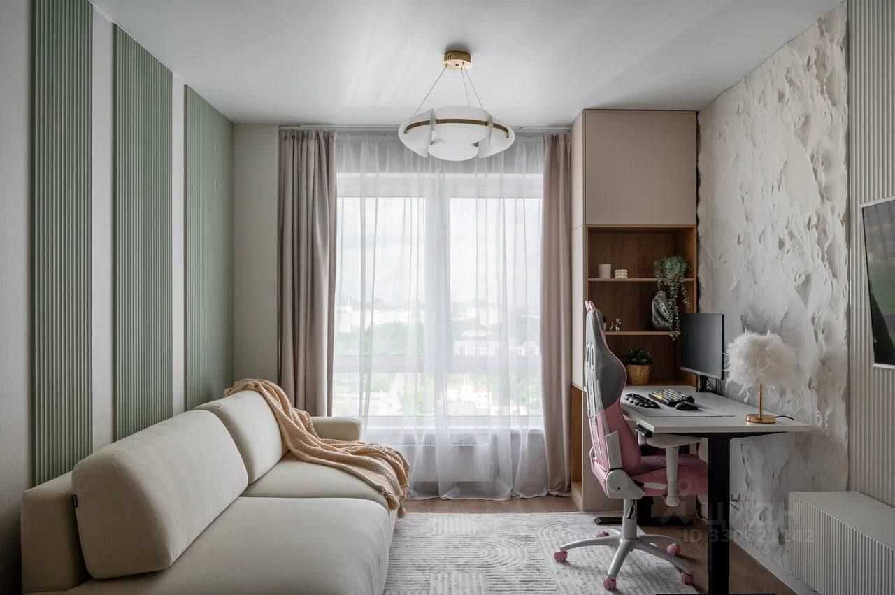 1-комнатная квартира, 35,4 м²