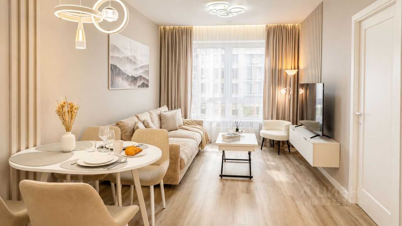 2-комнатная квартира, 38,3 м²