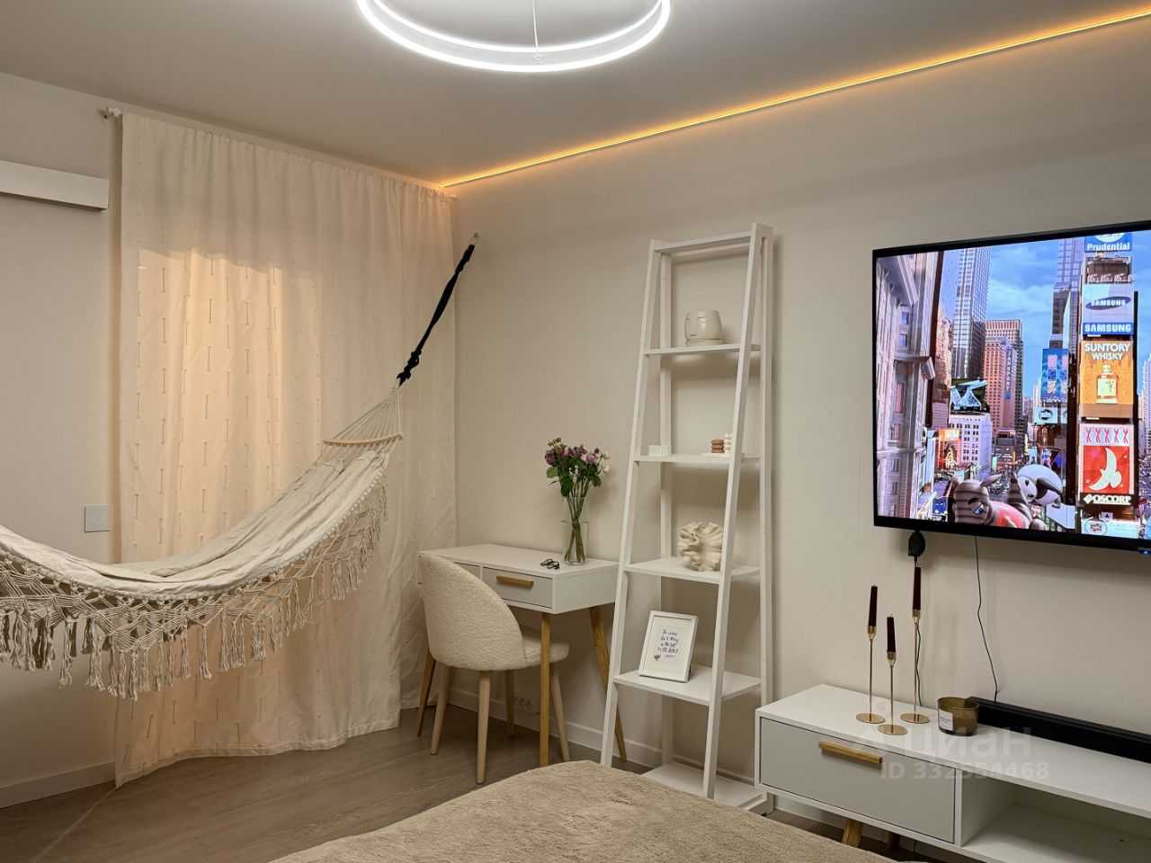 1-комнатная квартира, 35 м²