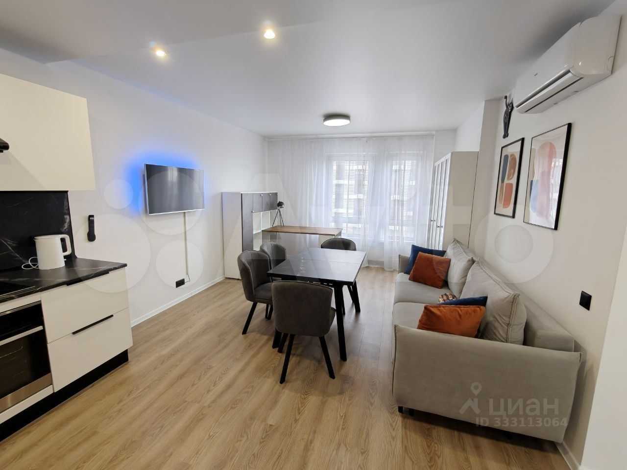 2-комнатная квартира, 41,2 м²