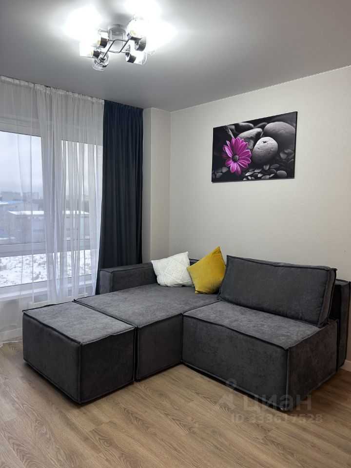 1-комнатная квартира, 38 м²