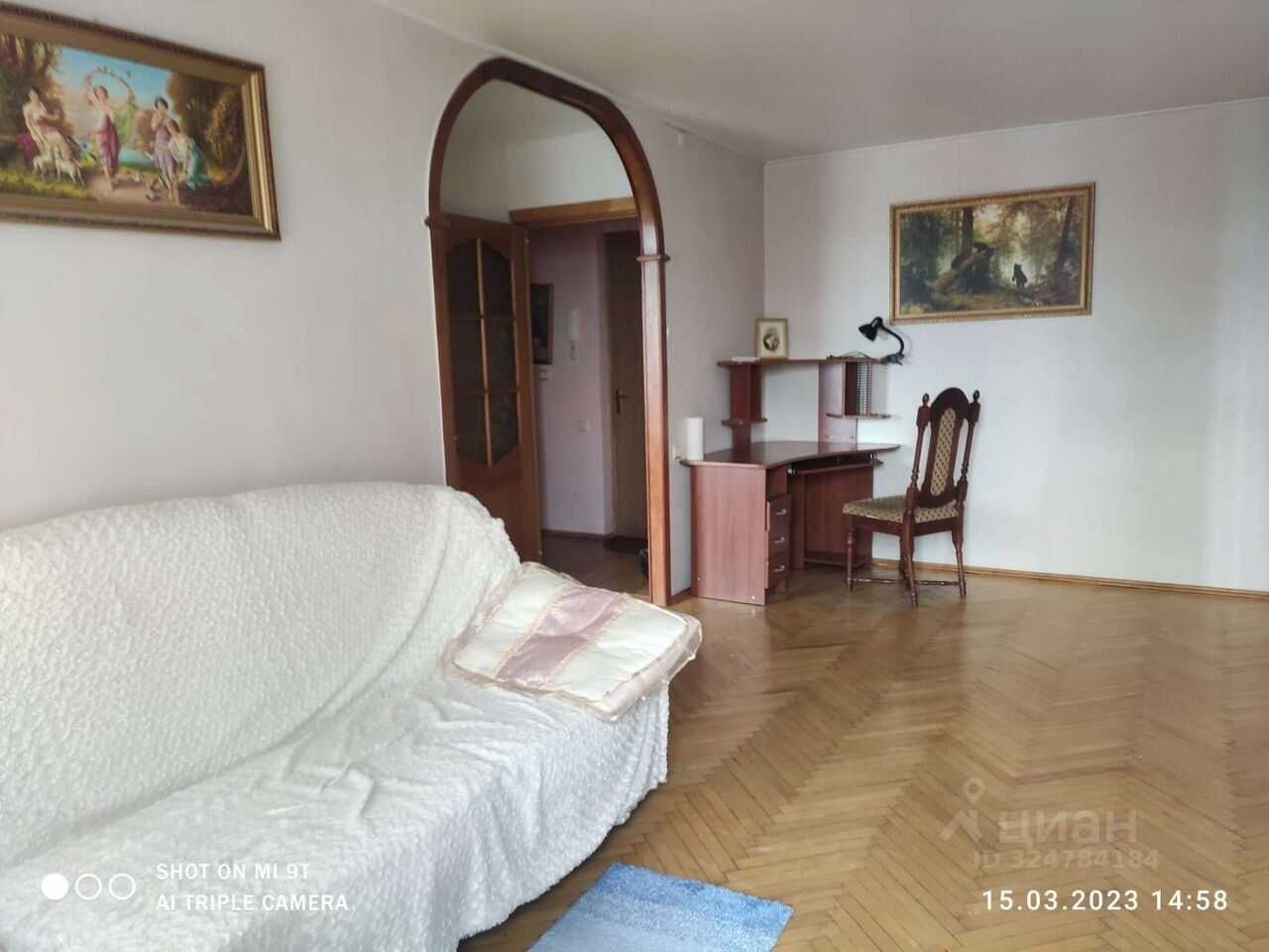 1-комнатная квартира, 36 м² — фотография 2