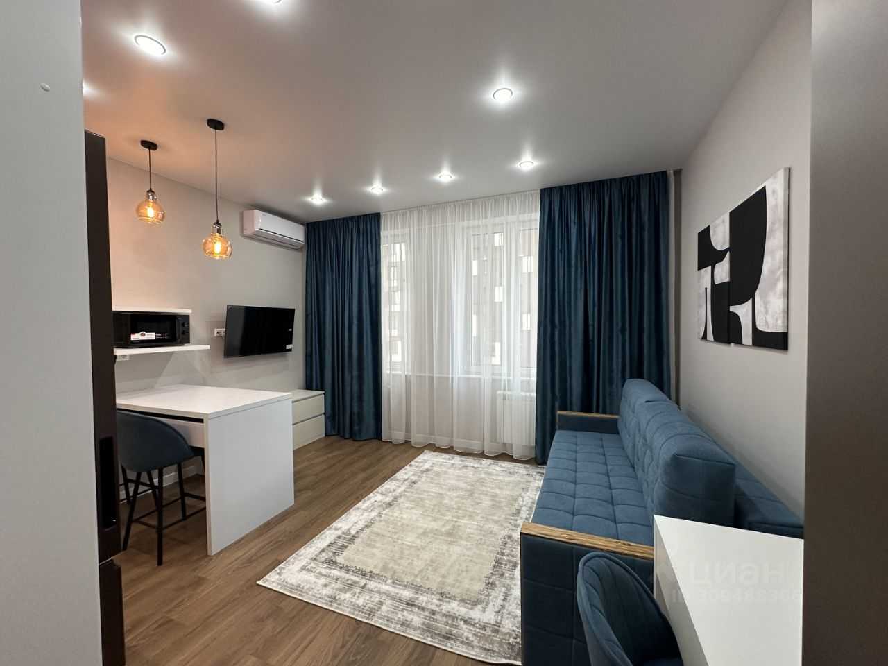 1-комнатная квартира, 27 м² — фотография 3