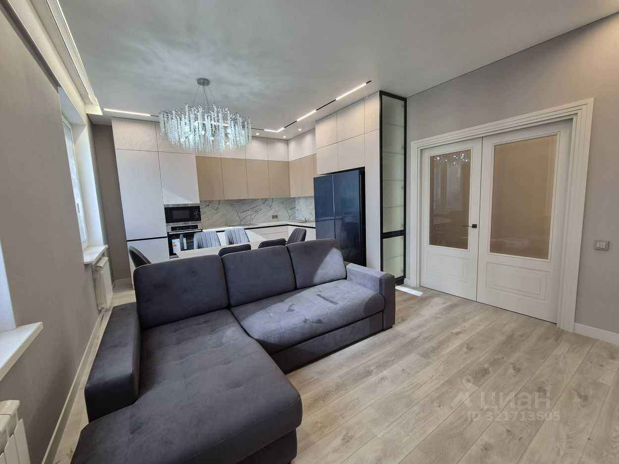 3-комнатная квартира, 98 м²