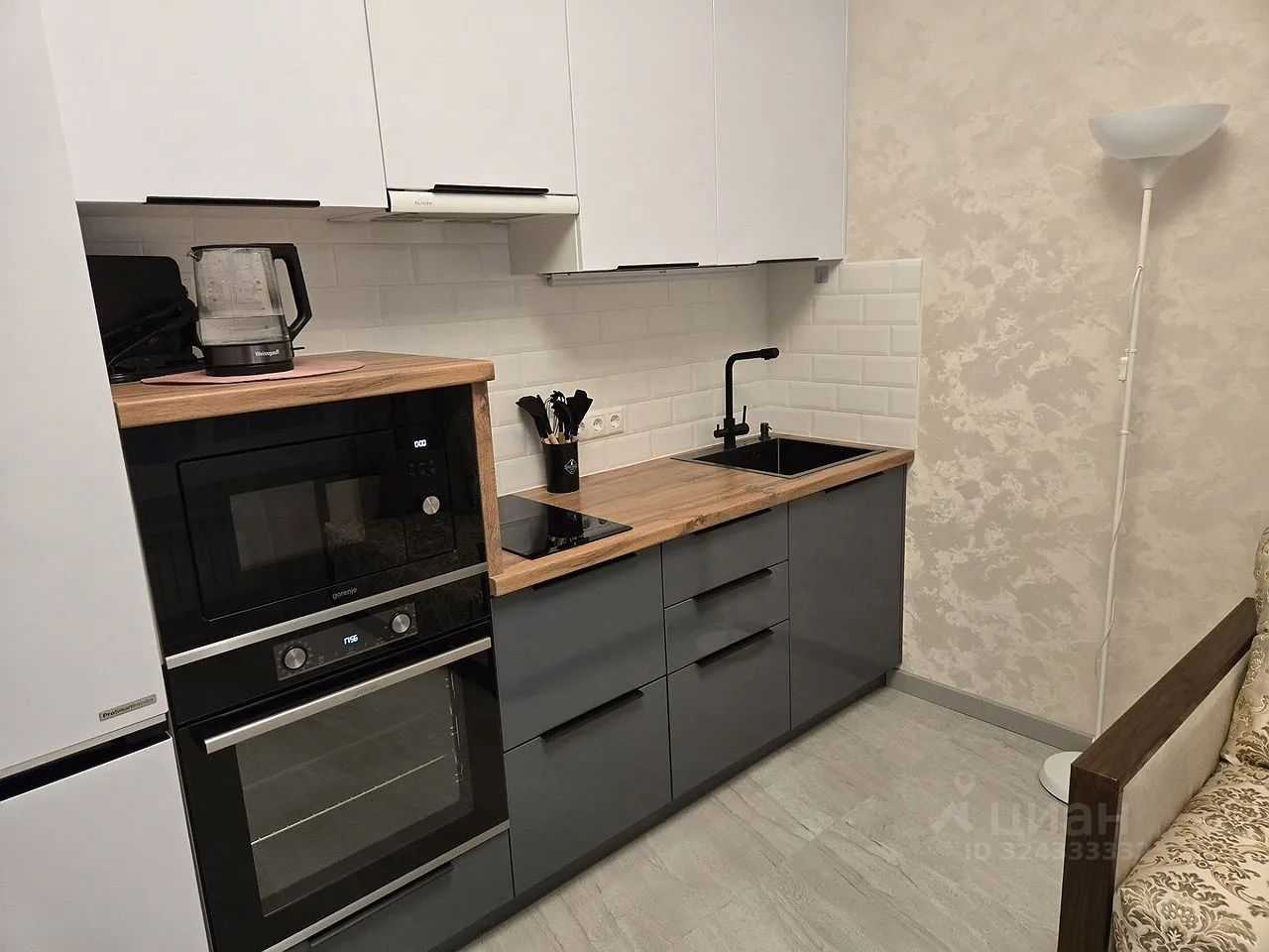 1-комнатная квартира, 38,2 м² — фотография 3