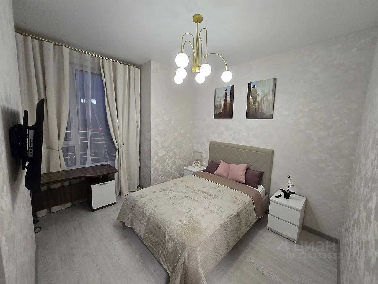 1-комнатная квартира, 38,2 м²