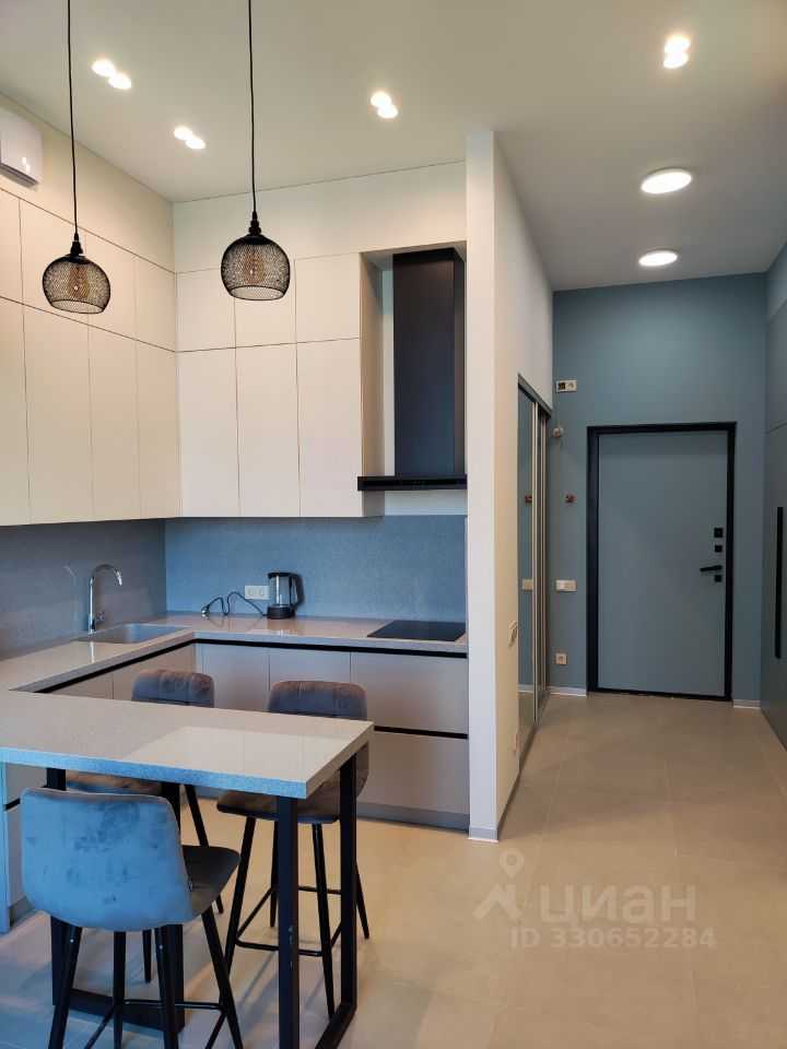 1-комнатная квартира, 41,1 м²