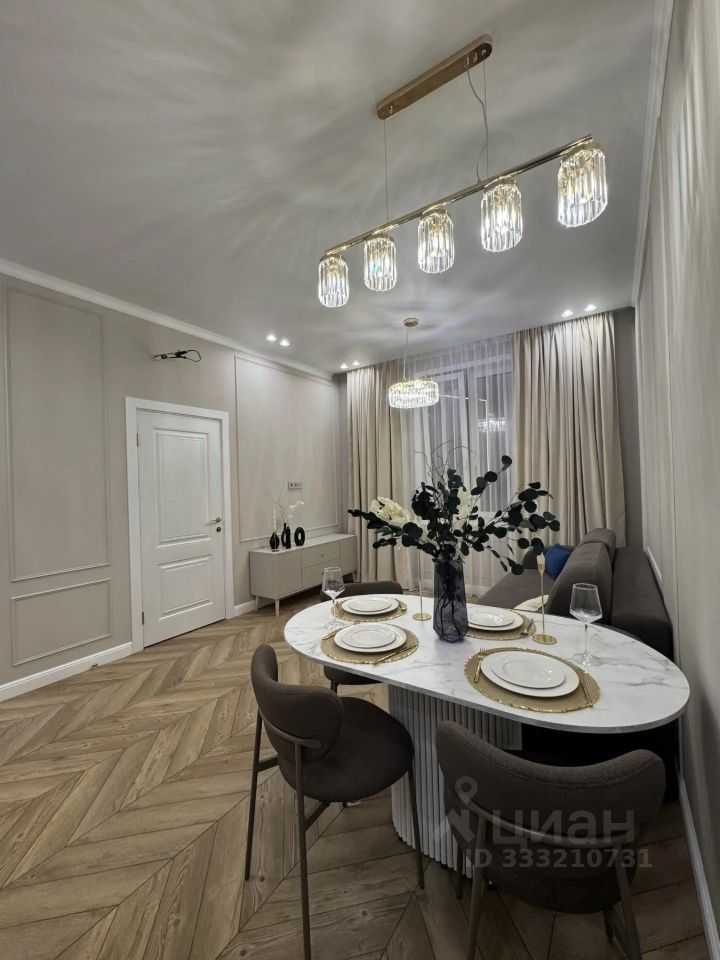 3-комнатная квартира, 56 м²