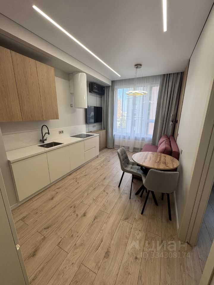 1-комнатная квартира, 35 м²