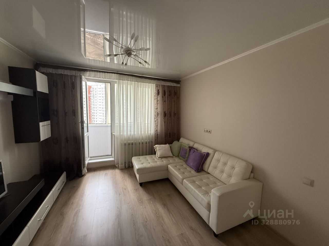 1-комнатная квартира, 38 м²