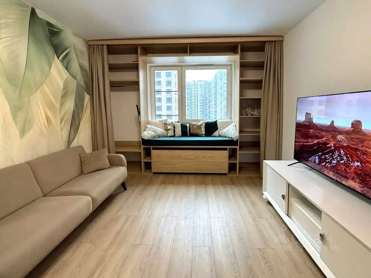 1-комнатная квартира, 40 м² — фотография 2