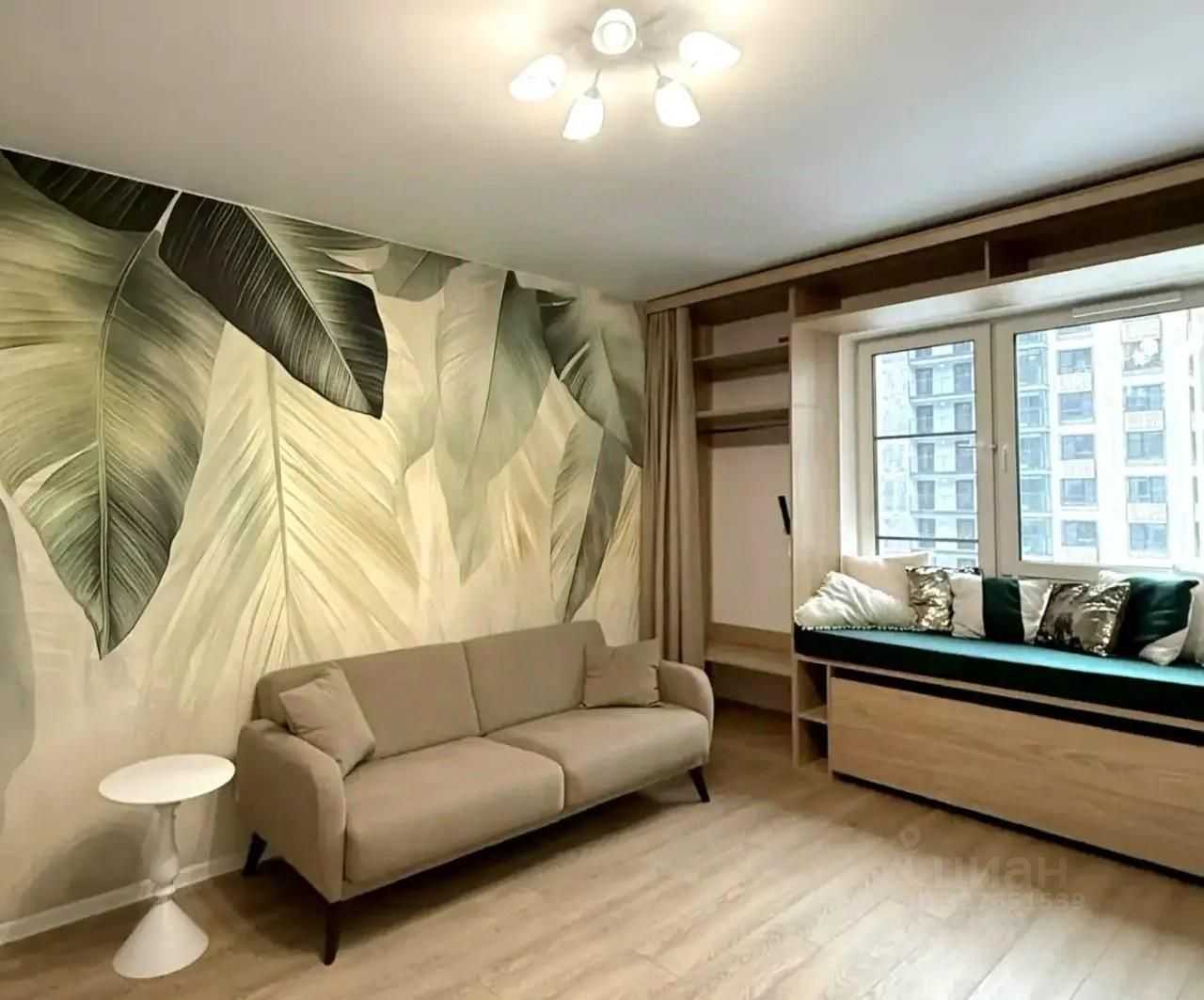 1-комнатная квартира, 40 м²