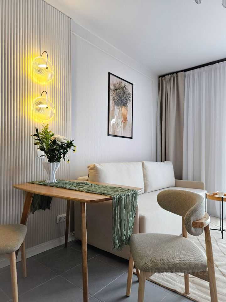 1-комнатная квартира, 38,8 м²