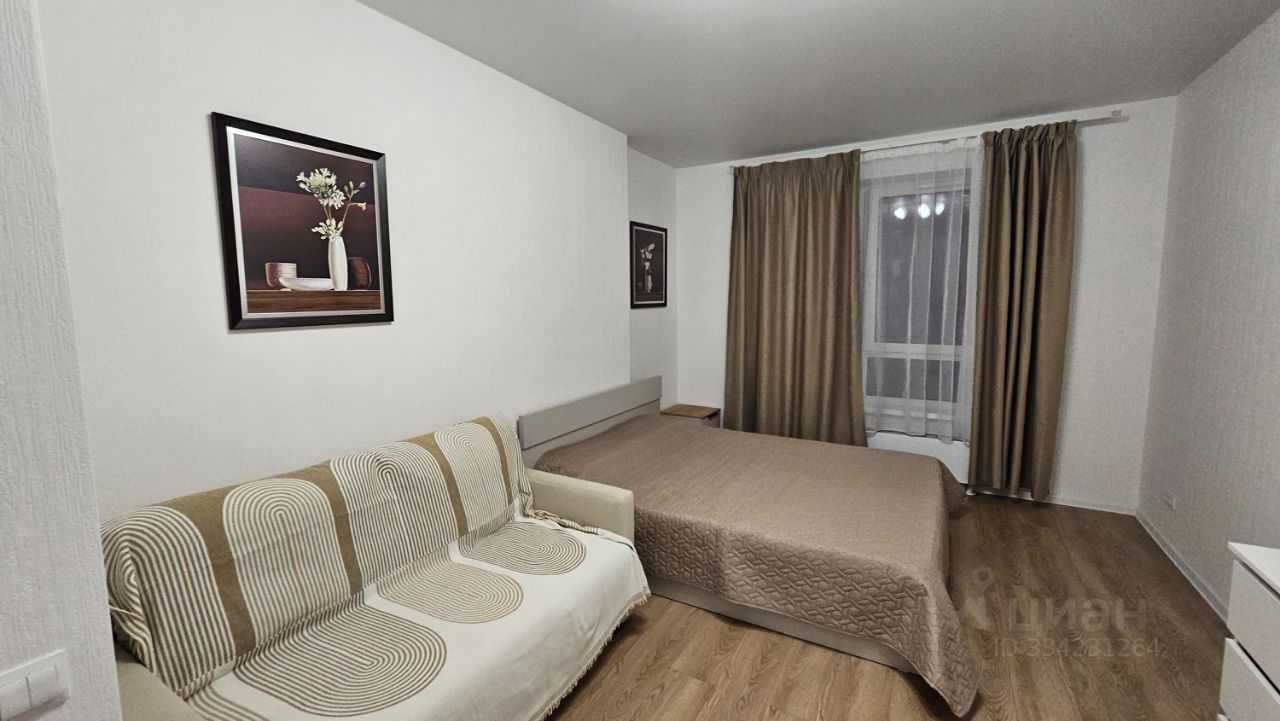 1-комнатная квартира, 39,3 м²
