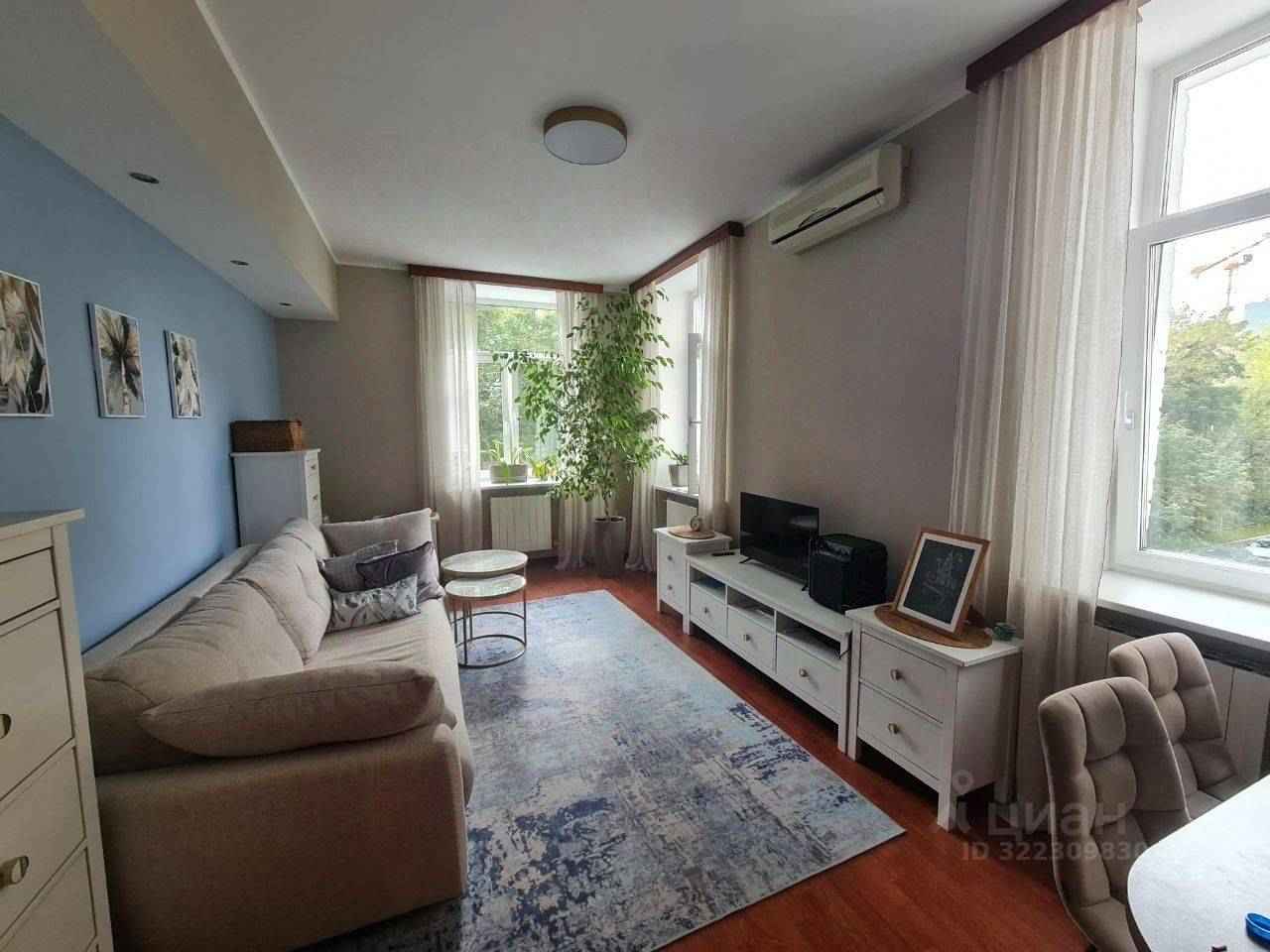 2-комнатная квартира, 52,8 м²