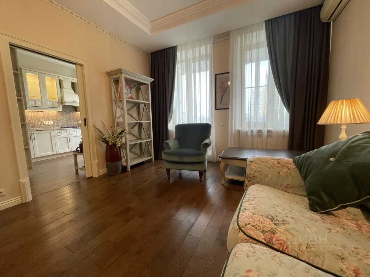 1-комнатная квартира, 49 м²
