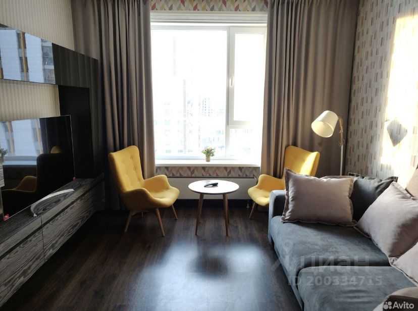 1-комнатная квартира, 40 м²