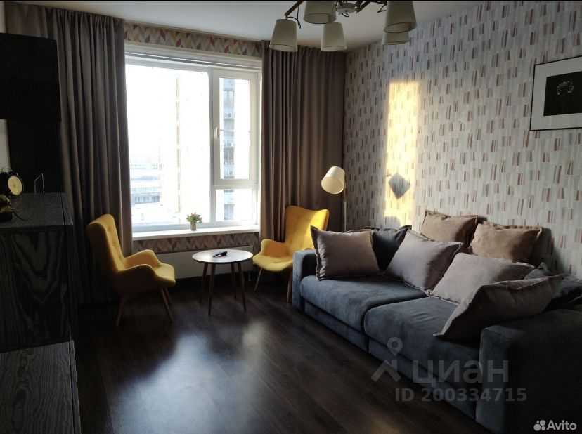 1-комнатная квартира, 40 м² — фотография 2