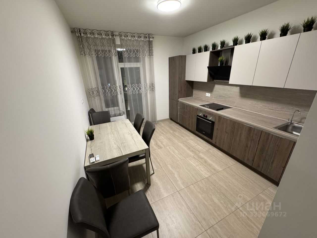 1-комнатная квартира, 48 м²