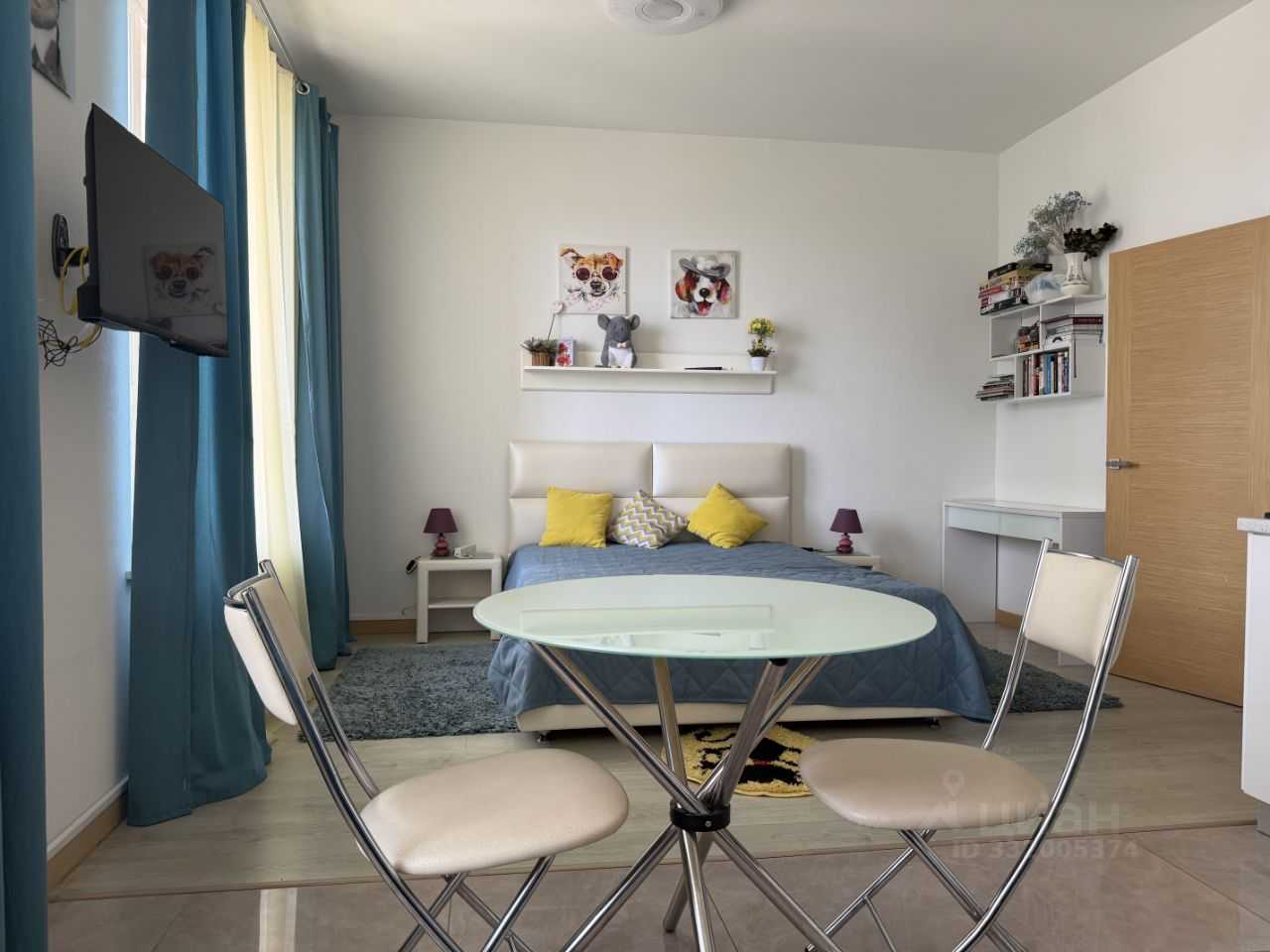 1-комнатная квартира, 33 м²
