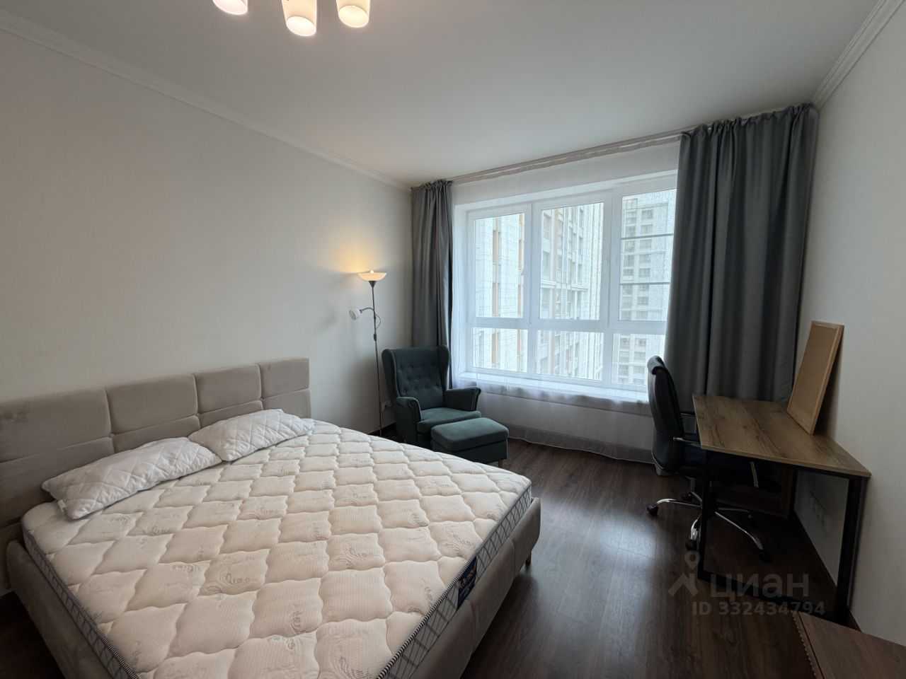 1-комнатная квартира, 42 м²