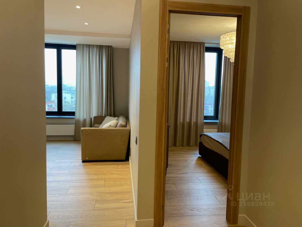 2-комнатная квартира, 54 м² — фотография 2