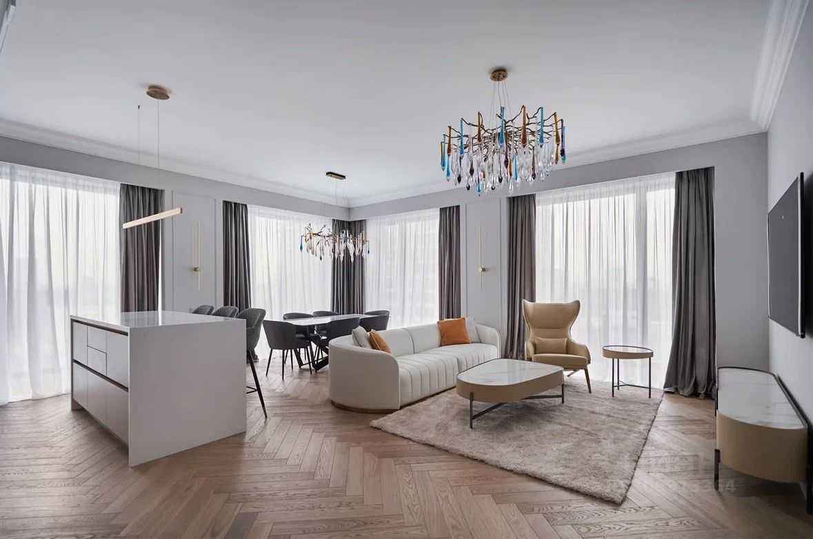 4-комнатная квартира, 134 м²