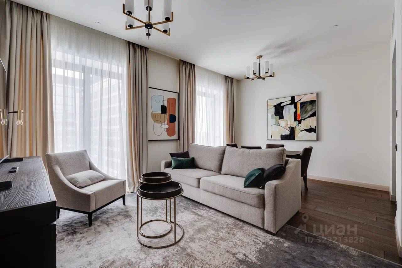 2-комнатная квартира, 90 м² — фотография 2