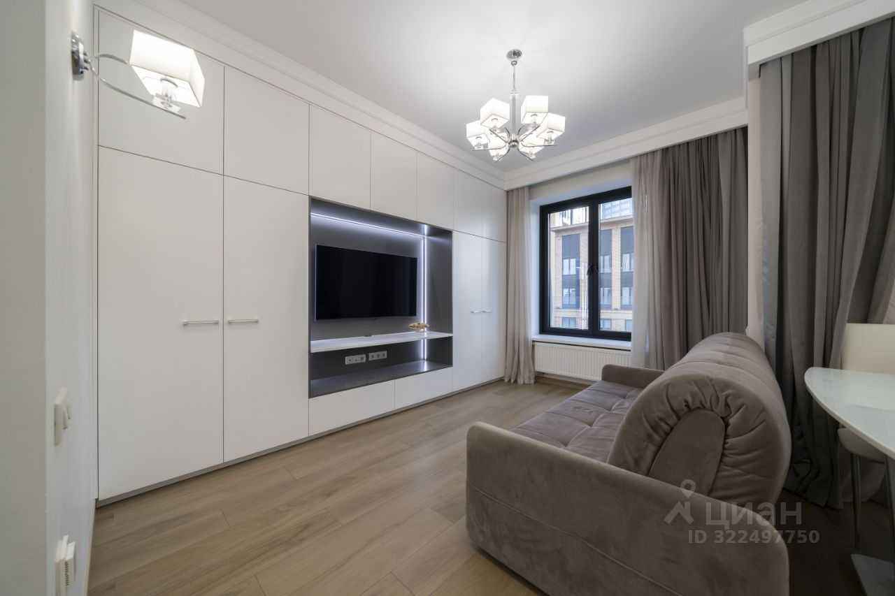 1-комнатная квартира, 40 м² — фотография 2