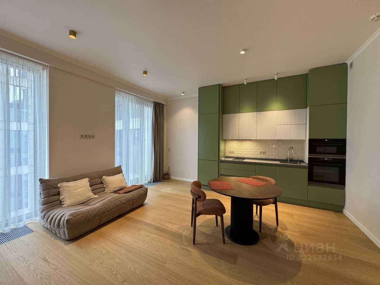 1-комнатная квартира, 42 м²