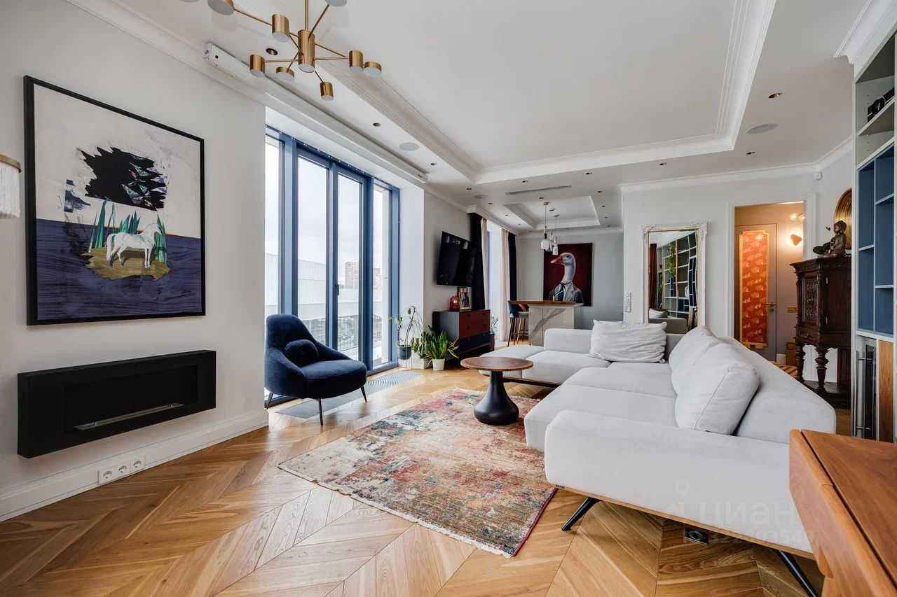 3-комнатная квартира, 110 м² — фотография 2