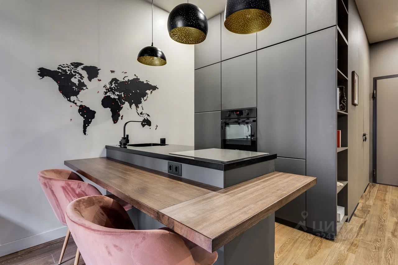 1-комнатная квартира, 39 м² — фотография 2