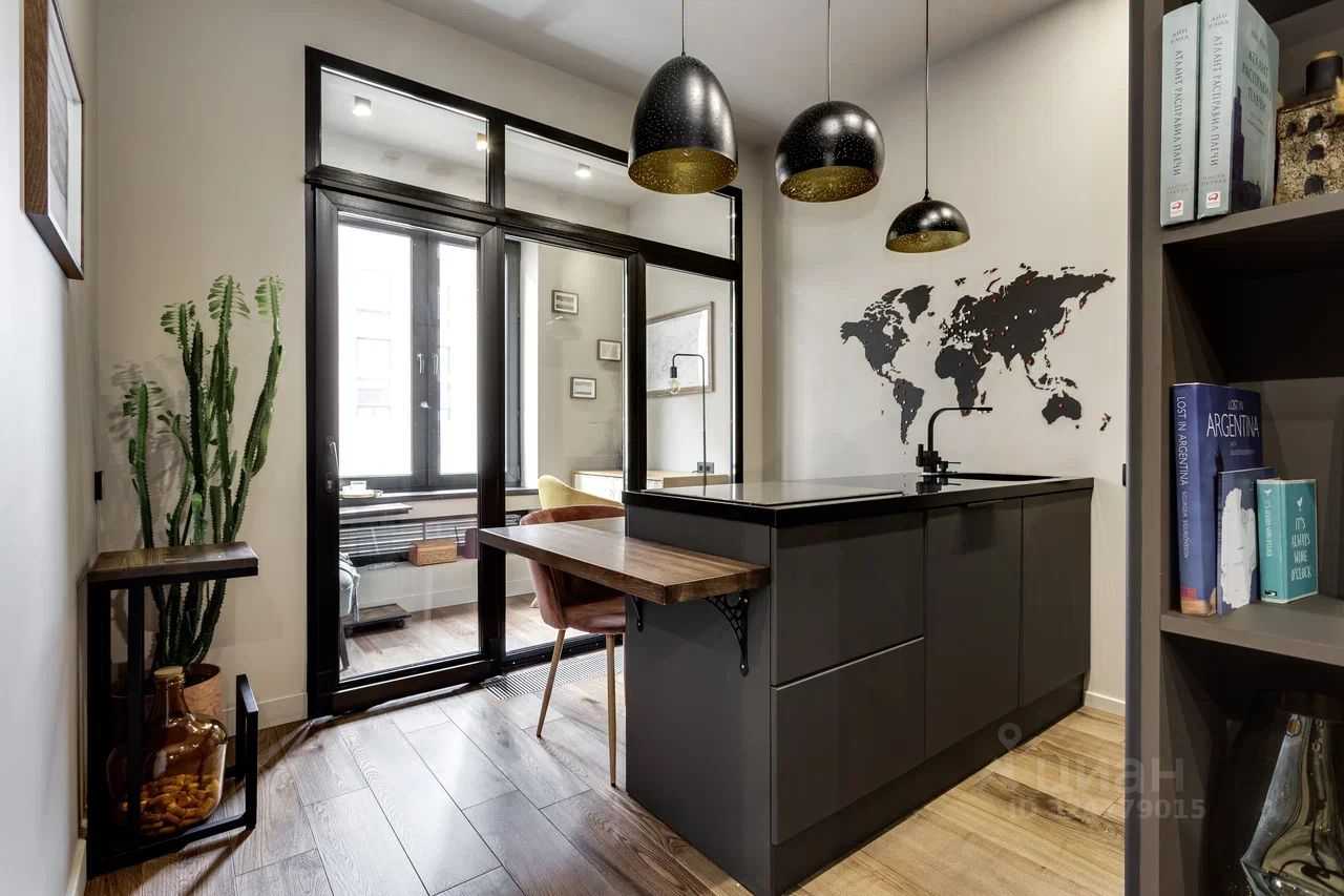 1-комнатная квартира, 39 м² — фотография 3