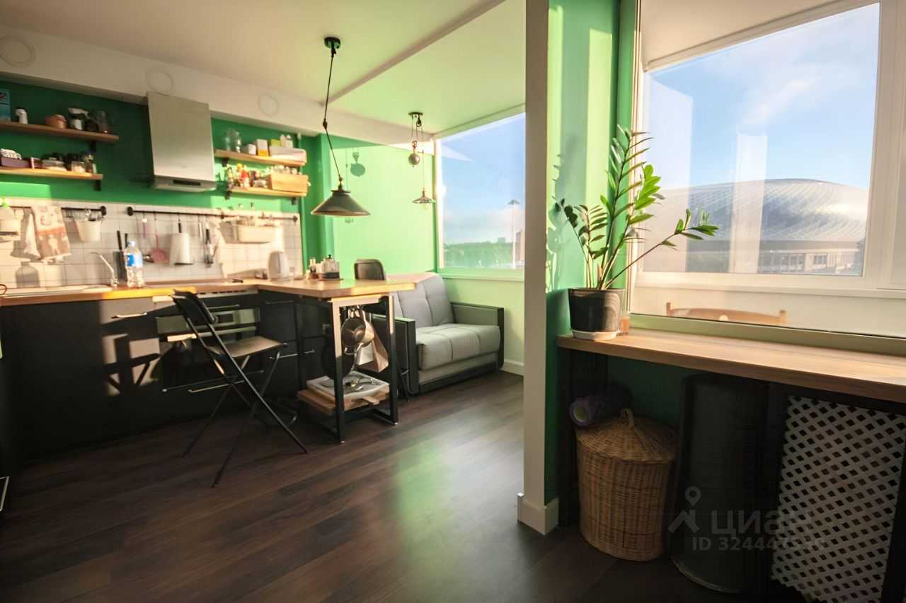 1-комнатная квартира, 33 м² — фотография 3
