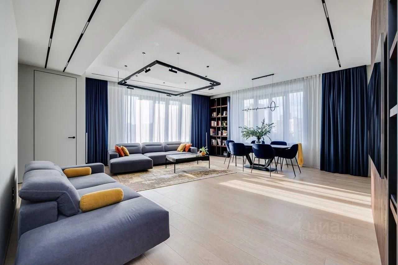 4-комнатная квартира, 136 м²
