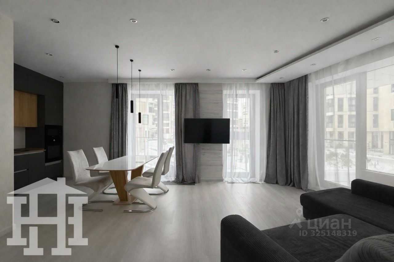 3-комнатная квартира, 75 м²