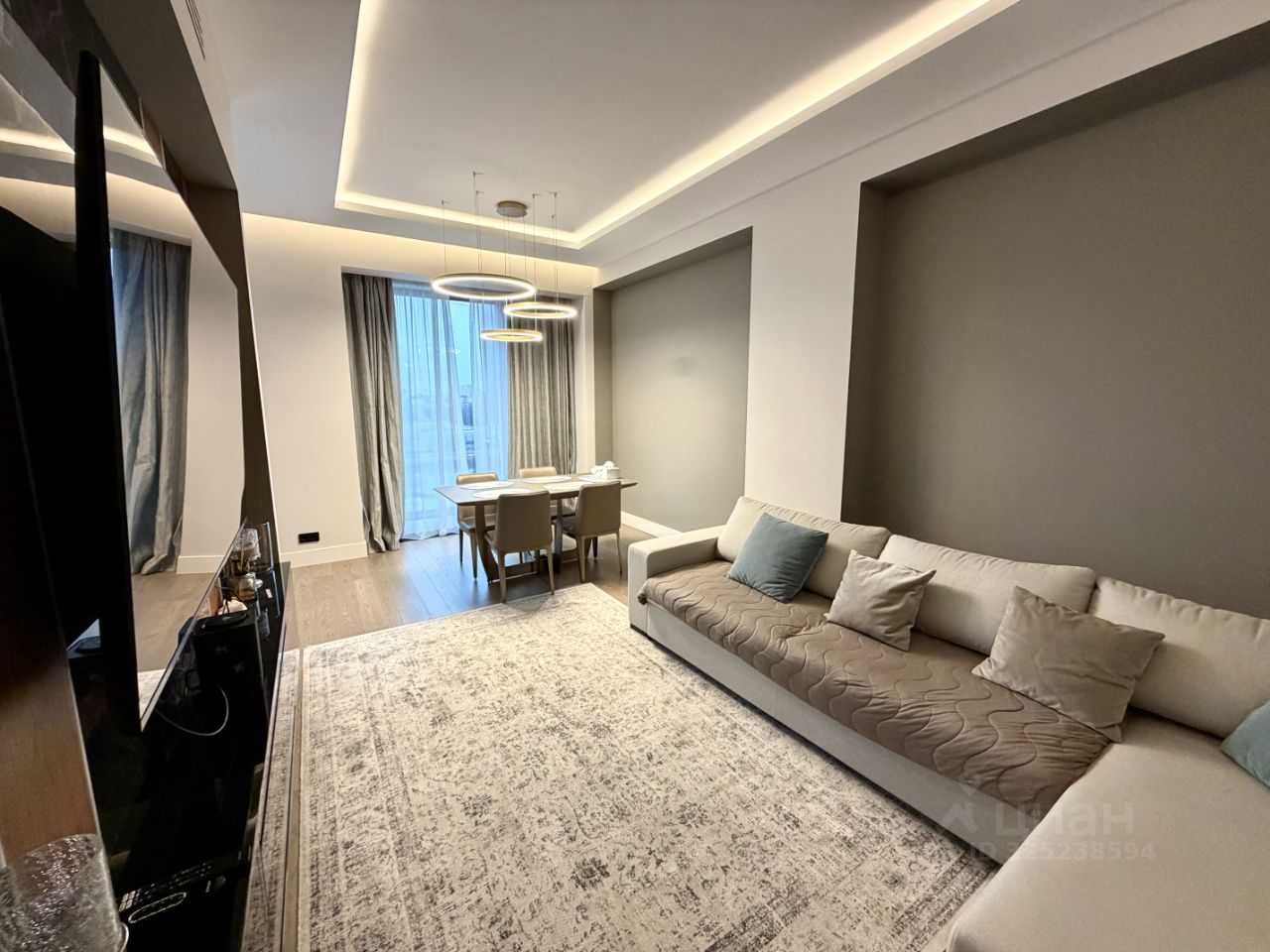 2-комнатная квартира, 72 м² — фотография 2